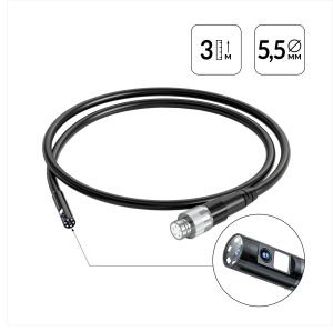 Зонд для видеоэндоскопа iCartool IC-V116A/B/C, 2 камеры, 3м, 5.5 мм iCartool IC-VP116-3-5,5-2